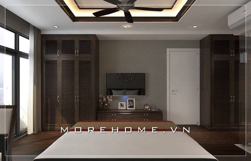 Tủ quần áo gỗ tự nhiên